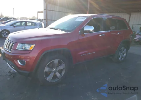 2015 Jeep Grand Cherokee Limited from USA, damaged, VIN 1C4RJEBG8FC118753